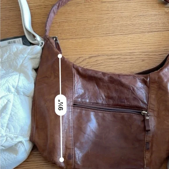 Elegant Brown and Cream Women's versatile crossbody or shoulder Bags - Picture 10 of 15
